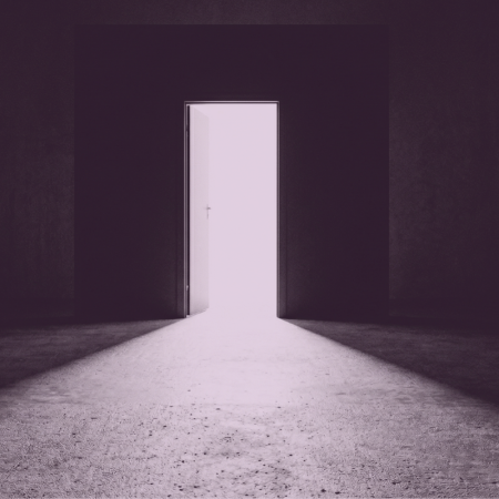 product image for career positioning statement featuring a door opening to new possibilities