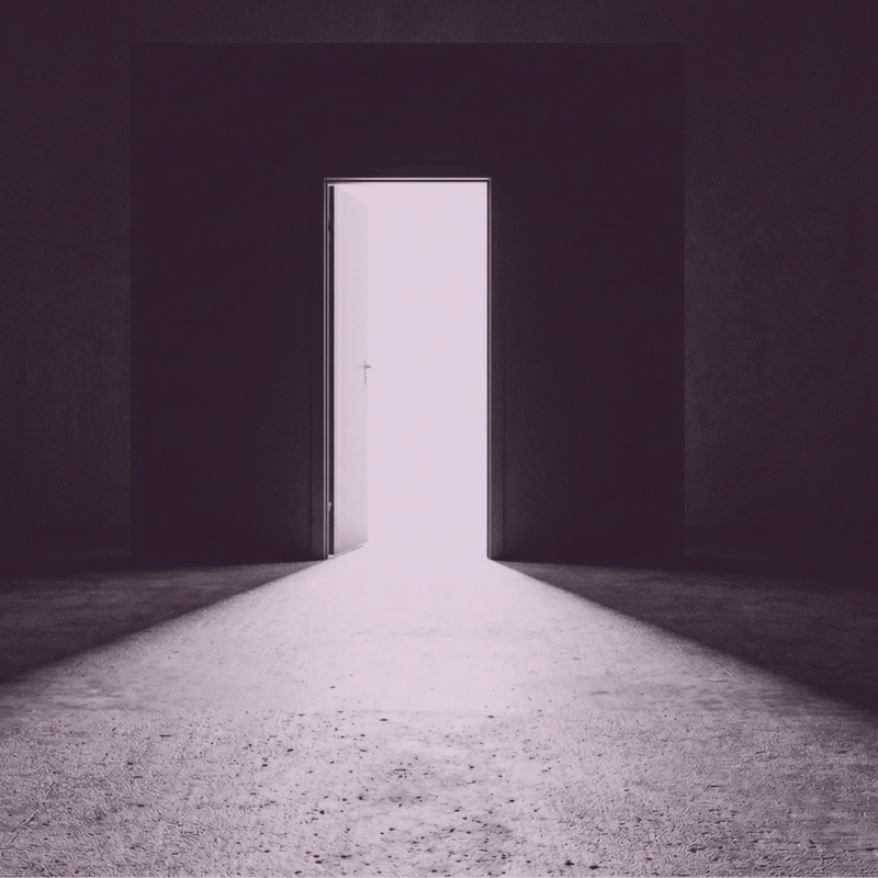 product image for career positioning statement featuring a door opening to new possibilities
